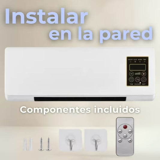 Calefactor Con Ventilador De Pared