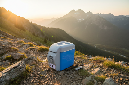 Refrigerador Portátil Con Portavasos
