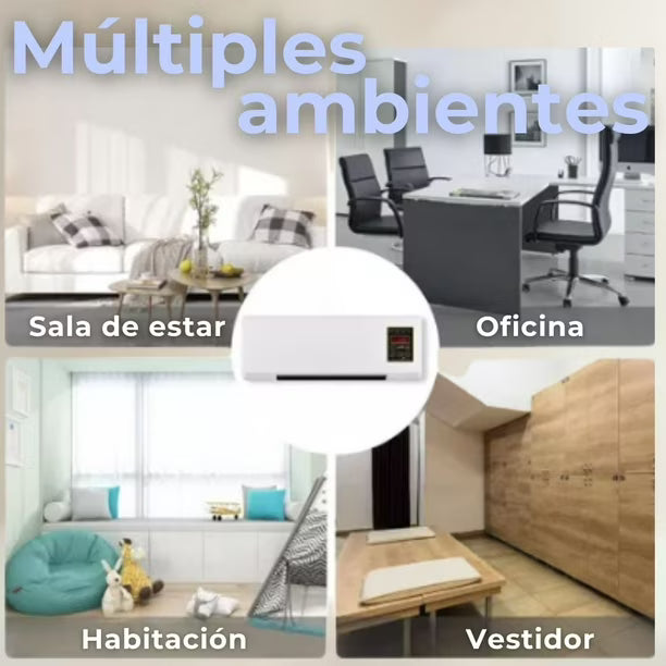 Calefactor Con Ventilador De Pared