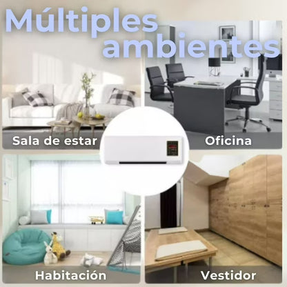 Calefactor Con Ventilador De Pared